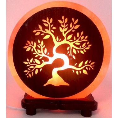 Lampe de Sel Himalaya Arbre de Vie 5KG – Purification, Harmonie & Énergie Positive