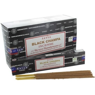 Encens Black Champa – Parfum Mystique & Élévation Spirituelle | Satya