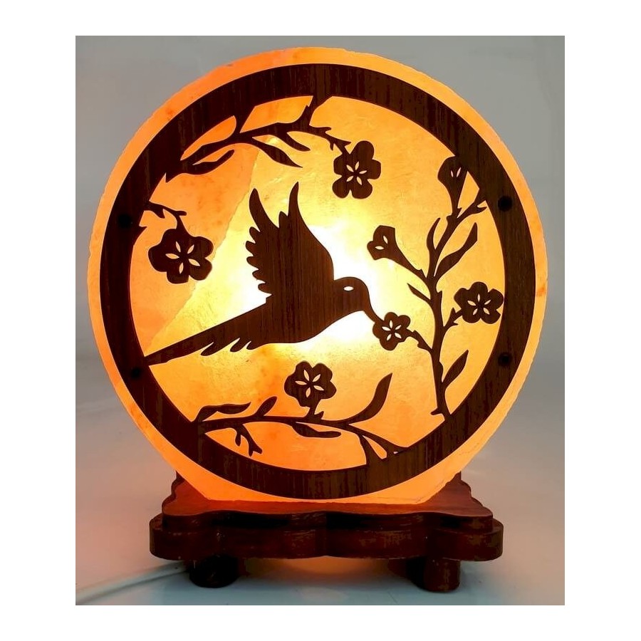 Lampe de sel Oiseau 5 kg – Purification et ambiance apaisante