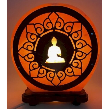 Lampe de sel Bouddha 5 kg – Purification & vertus apaisantes | Spiritual-Deity