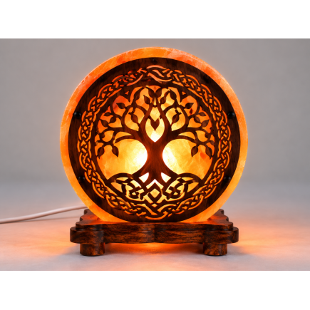 Lampe de sel Arbre de Vie Celtique 5 kg | Spiritual Deity