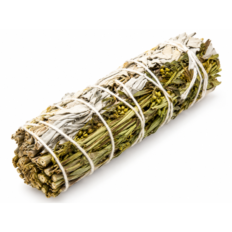 Fagot Sauge Blanche & Arruda 10 cm | Spiritual Deity