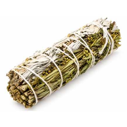 Fagot Sauge Blanche & Arruda 10 cm | Spiritual Deity