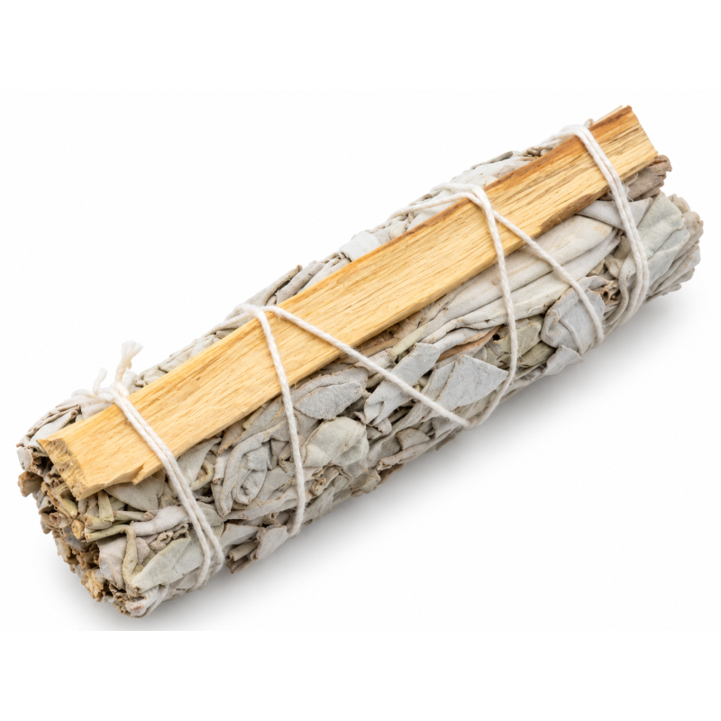 Fagot Sauge Blanche & Palo Santo | Spiritual Deity Fagot Sauge Blanche & Palo Santo | Spiritual Deity