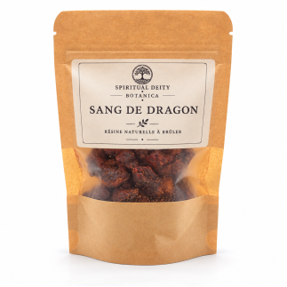 Sachet de résine naturelle Sang de dragon, Spiritual Deity Botanica, 40 g.