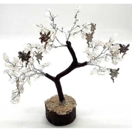 Arbre du Bonheur Cristal de Roche Fée 160pcs