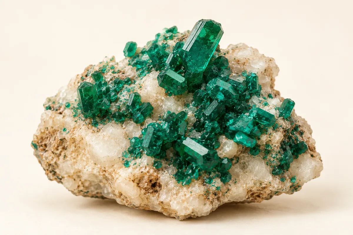 Illustration de découverte : Dioptase
