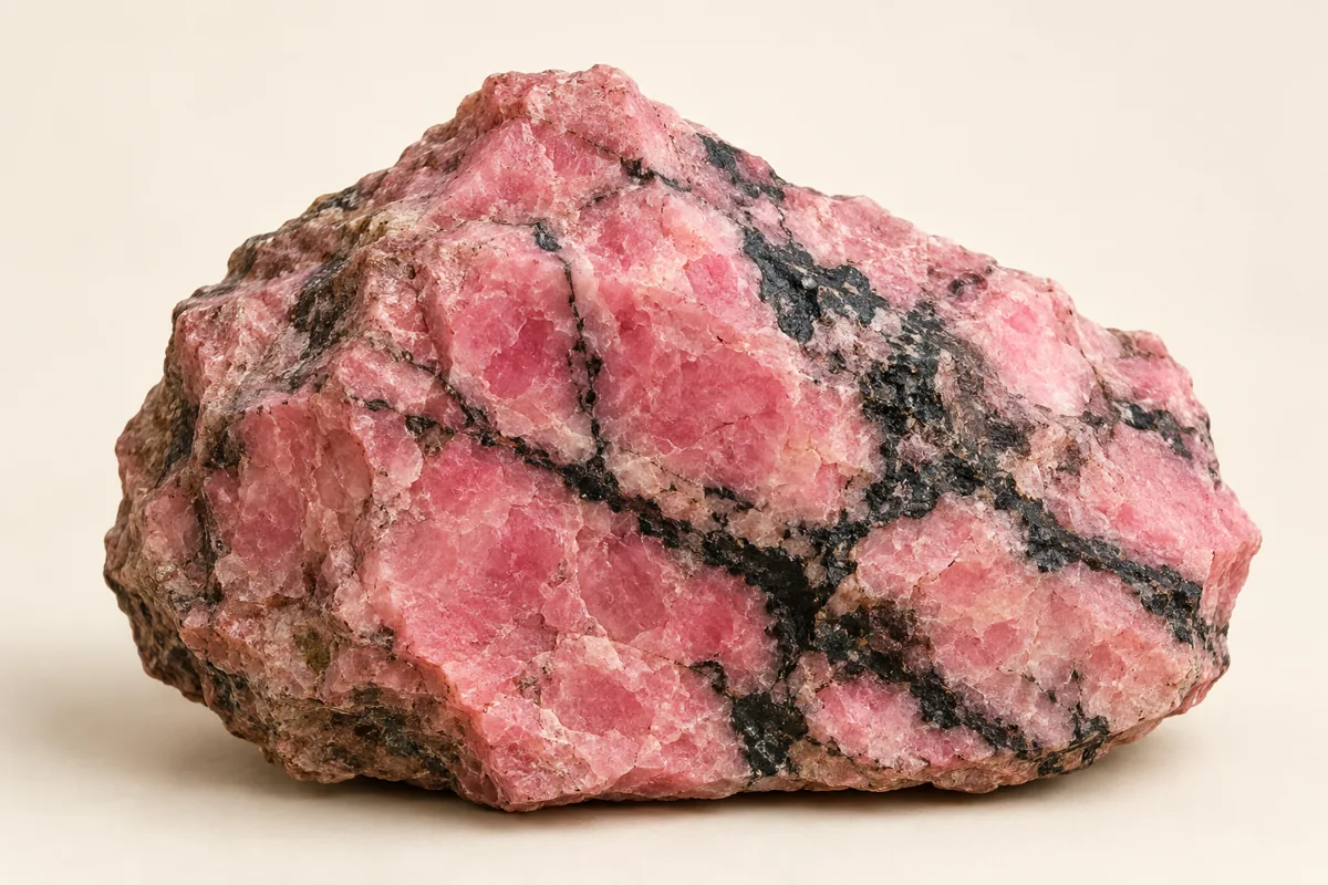 Illustration de découverte : Rhodonite