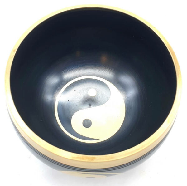 Bol Chantant Aluminium Yin-Yang 12cm