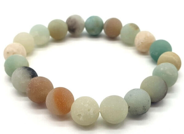 Bracelet Amazonite Multi perles 10mm