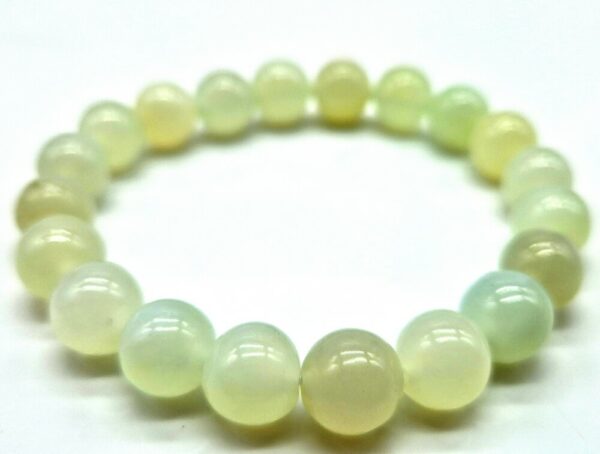 Bracelet Jade Verte perles 10mm