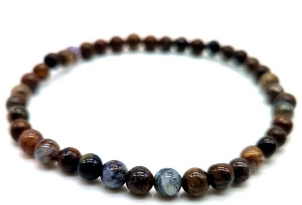 Bracelet Pietersite perles 4mm