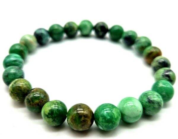 Bracelet Variscite perles 8mm