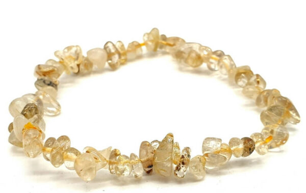 Bracelet Baroque Quartz Rutile 'A'