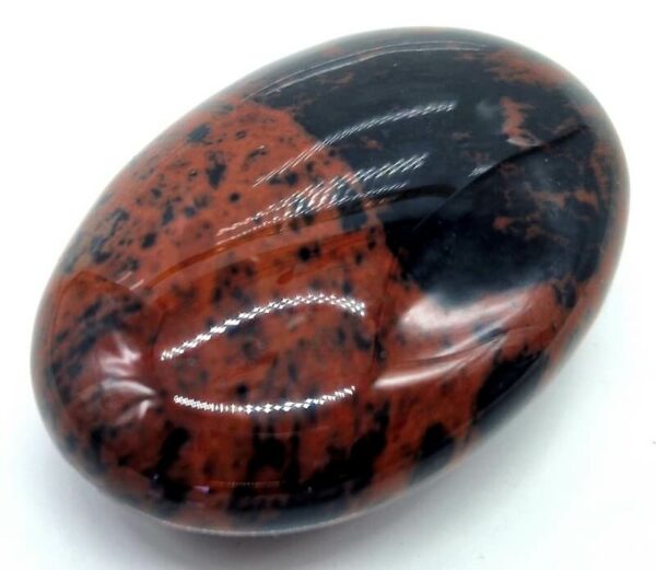 Galet Roulé XL Obsidienne Mahogany 6cm