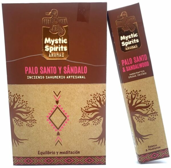 Encens Mystic Spirits Palo Santo + Santal