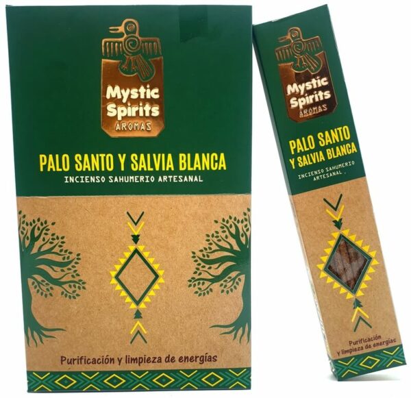 Encens Mystic Spirits Palo Santo + Sauge Blanche