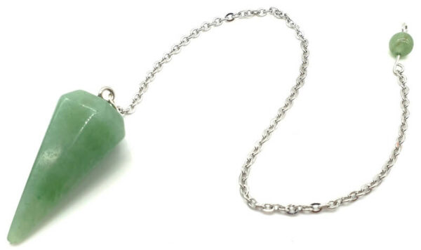 Pendule conique Aventurine Verte 3.5cm