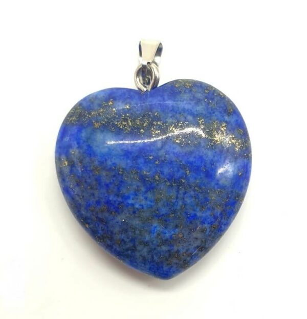 Pendentif Coeur Lapis Lazuli 2.5cm