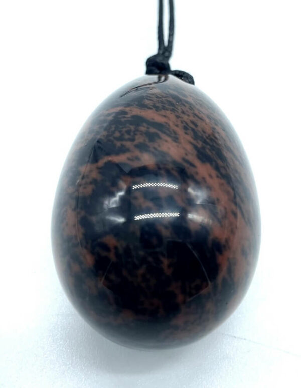 Oeuf de Yoni Obsidienne Mahogany 4.5cm