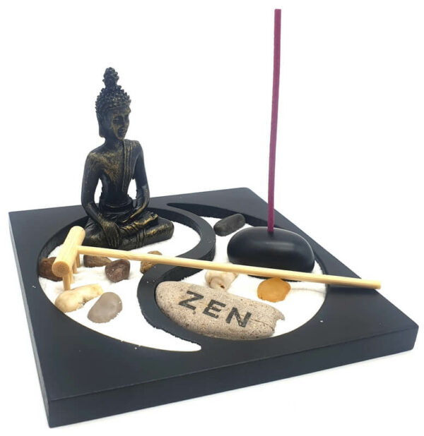 Jardin Zen Bouddha Yin-Yang 15cm